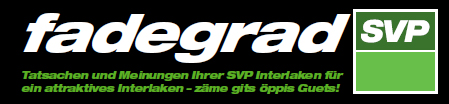 Fadegrad SVP - Unser Infoblatt